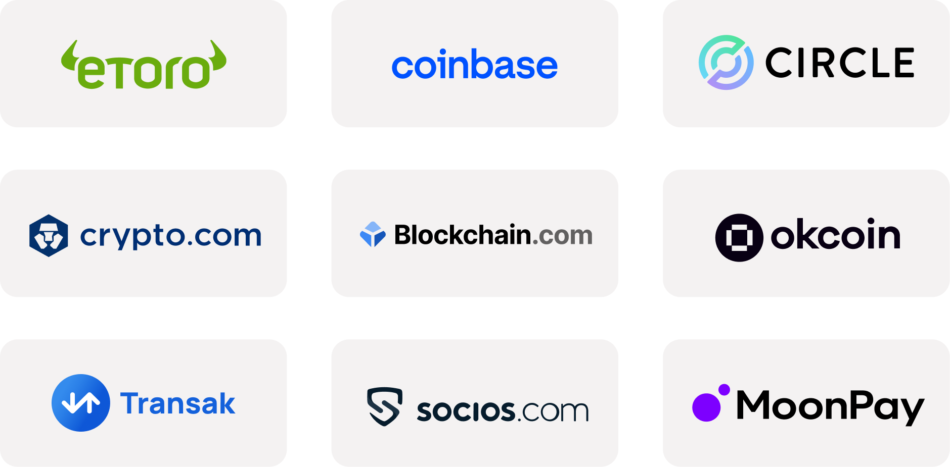 Powering the world’s leading crypto businesses